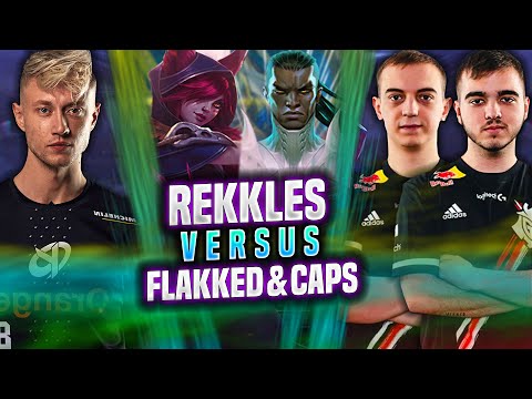 KC REKKLES vs G2 FLAKKED & CAPS! - KC Rekkles Plays Xayah ADC vs G2 Flakked Lucian! | Season 2022
