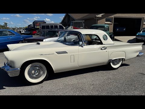Thumbnail for Test Drive 1957 Ford Thunderbird Convertible SOLD $29,900 Maple Motors #3273 by 1957 Ford
