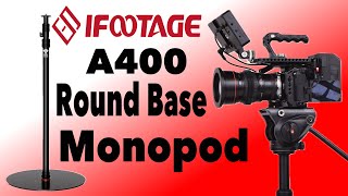 iFootage A400 Round Base Monopod Review | Tripod Alternative