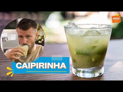 Lemon Caipirinha: learn how to make the famous Brazilian drink | Rodrigo Hilbert | Bem Juntinhos