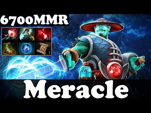 Dota 2 - Meracle 6700 MMR Plays Storm Spirit vol 5 - Ranked Match Gameplay