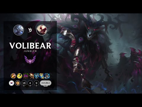 Volibear Jungle vs Lee Sin - KR Master Patch 12.14