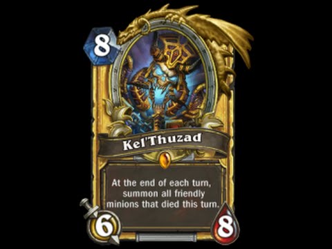 Kel'Thuzad y sus frases Míticas - Naxxramas HearthStone
