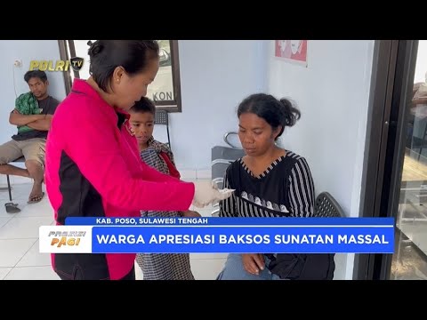 POLSEK LORE UTARA PIMPIN GELAR SUNATAN MASSAL DAN PEMBAGIAN SEMBAKO DI DONGI DONGI