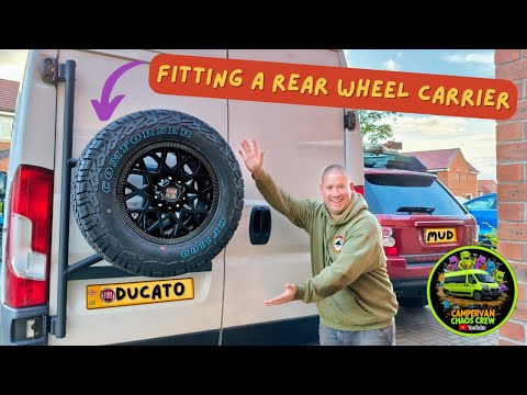 The Ultimate Rear Wheel Carrier| Fiat Ducato DIY Campervan Conversion