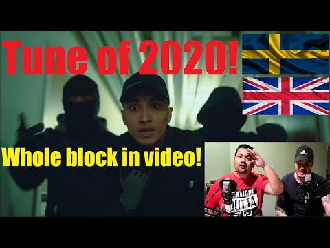BRITISH/ENGLISH REACTION TO SWEDISH RAP - Sarettii (5148) - Distans (OFFICIELL MUSIKVIDEO)