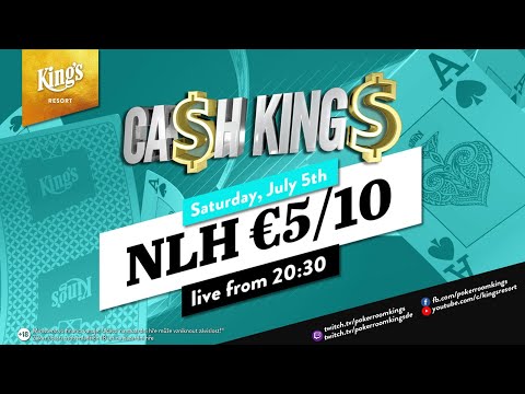 💶 Special Ca$h King$ €5/€10 NLH Cash Game aus dem King's Resort! 👑 🎙️ Hachi