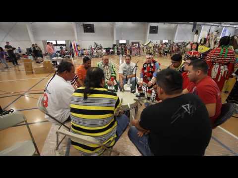 Wild Band of Comanches Flag Song AIHREA Powwow 2016