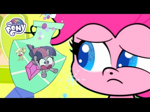 My Little Pony | Twilight Sparkle and Applejack Are Trapped in a Potion Bottle | MLP