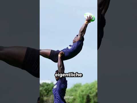 Warum werden Spieler im Rugby in die Luft gehoben? 🏉