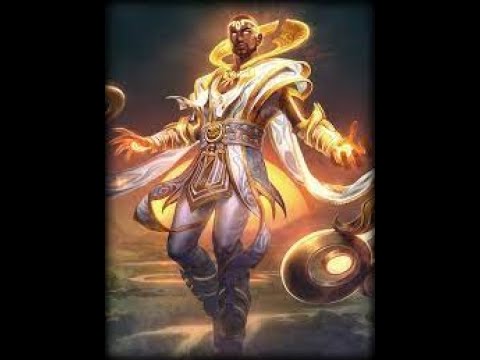 Last game of the night? OLORUN SMITE!!