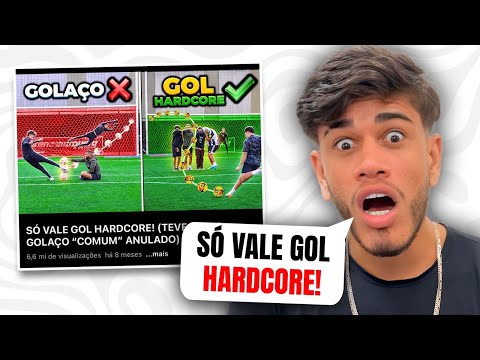 SÓ VALE GOL HARDCORE! REAGINDO AO BANHEIRISTAS O CANAL DOS GOLAÇOS