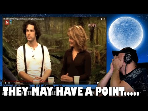 I kveld med Ylvis - Vegard imitates speaking Dutch (Eng. subs) Reaction!