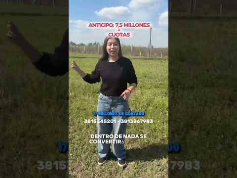 VENTA DE LOTES EN LOMA ALTA SAN ANDRES - TUCUMAN