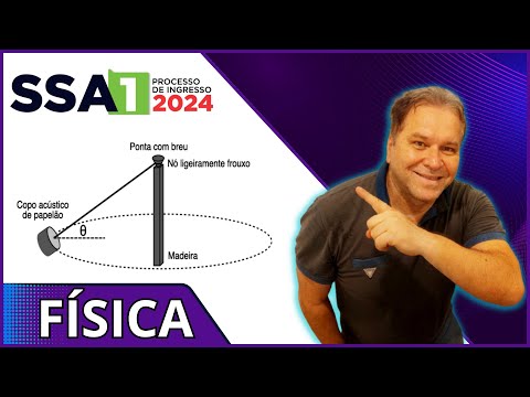 SSA 1 | Física | Questão 40 2024 |  QUESTÃO DIFÍCIL DA PROVA