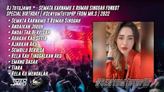 Download lagu DJ TotoJawo ™ - SEMATA KARNAMU X RUMAH SINGGAH FUNKOT SPECIAL REQ [ #SenyumtutupHP From Mr.S ] 2023 mp3