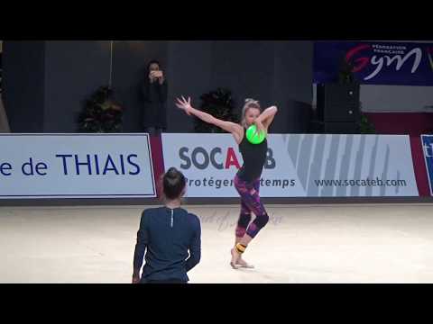 Viktoria MAZUR (UKR) ball - 2017 Thiais trainings