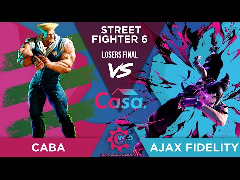 Caba (Guile) vs Ajax Fidelity (Juri) - Losers Final - CasaBunch Online 48