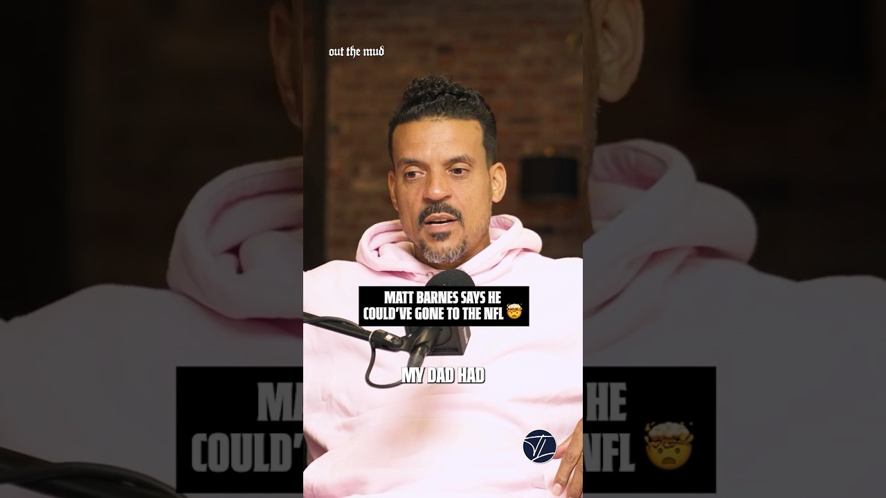 Matt Barnes LEGIT could have been an NFL player 👀