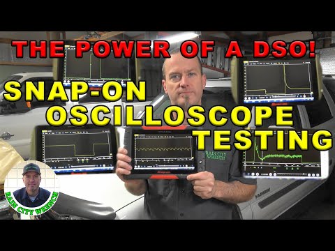 SNAP-ON OSCILLOSCOPE TESTING. TEN BASIC AUTOMOTIVE TESTS.