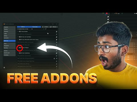 Top 5 free Addons for Blender | #BMS EP29 | தமிழ்