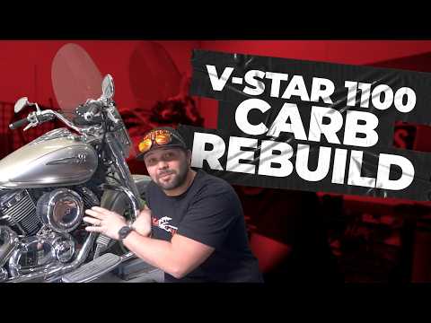 Full Carburetor Rebuild for Yamaha V-Star 1100