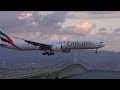 Emirates Boeing 777-300 (A6-EGA)Kansai ...