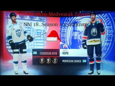 NHL 18..Season 2.játéknap..Ebel liga..Fehérvár AV19