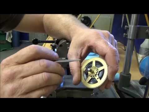 making a new ratchet wheel click for a clock