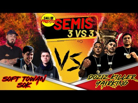 SOK SOFT TOWAN vs DOZIZ YAIRKING KILLER | Batalla Semifinal | Call of Freestyle 2024 🇦🇷