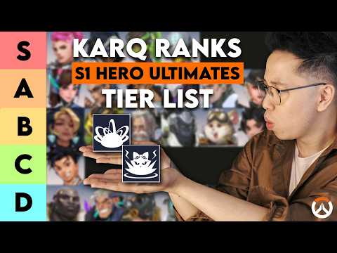 KarQ Ranks Overwatch Hero Ultimates Season 1 (Tier List)