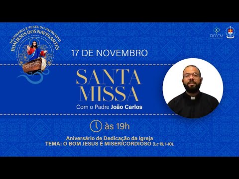 Santa Missa | 5ª noite do Novenário do Bom Jesus dos Navegantes