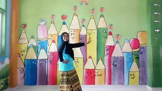 Download lagu Tari Kreasi Lampung/ Cak chulay untuk anak TK mp3