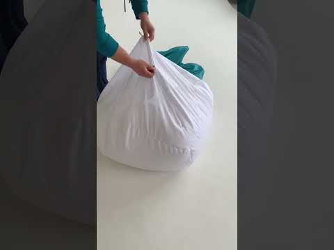 Миниатюра изображения товара Бескаркасное кресло Kreslomeshki Классик Kids / KO-100x80S (серебристый)