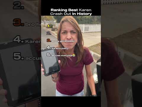 Karen Crash-out 🤣 #karen #crashout #ranking #tiktok