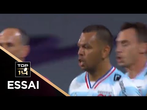 TOP 14 - Essai de Kurtley BEALE (R92) - Racing 92 - Clermont - J23 - Saison 2020/2021
