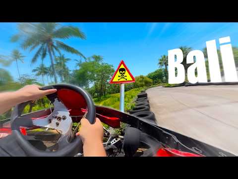 I Tested Bali’s ONLY Kart Track *too dangerous?*