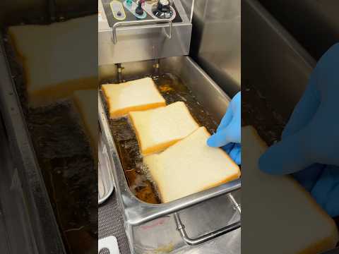 ホイップたっぷり！揚げたてサンドイッチ🥪 #japanesefood