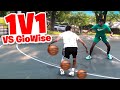 Wavy Mello vs Spam Dribbler Gio Wise IRL 1v1 Basketball
