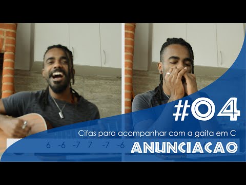 10 músicas de luau para acompanhar com a gaita em C - Anunciação (com tab) #04