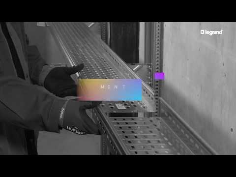 Kabelrinne P31 - Montage von 2 Längen mit automatischem Kupplungssystem