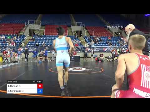 120 Lbs Consi Of 32 #1 - Conlan Carlson, Minnesota Vs Ruben Lorenzana, Ohio 3ad2