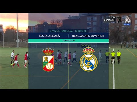 R.S.D. Alcalá - Real Madrid Juvenil B (J17 - División Nacional Juvenil) - RMTV