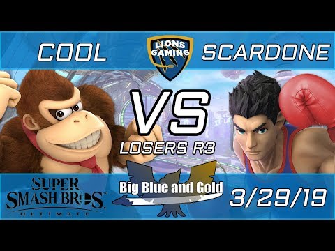 Cool (DK) vs Lions Gaming | Scardone (Inkling, Little Mac) - Big Blue and Gold #4 - SSBU LR3