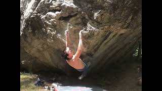 Video thumbnail de Shoulder Mouvement, 7b. Ailefroide