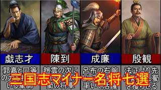 【三国志マニア必見】たった1行しか歴史書に活躍が残されていない三国志の名将七選！【ゆっくり三国志武将紹介】