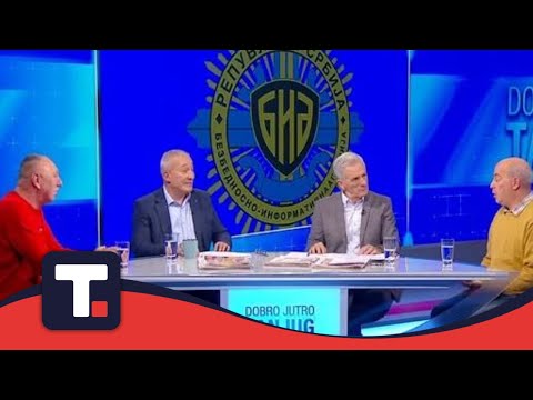 Novi direktor BIA - Uglješa Grgur i Miloš Lazić • DOBRO JUTRO TANJUG