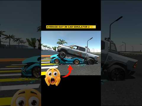 Average day in car simulator 2 😮‍💨☠️ | car simulator 2 new year update | #carsimulator2 #shorts