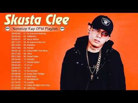 Skusta Clee Greatest Hits Full Playlist 2020 - Trending New Rap OPM Songs 2020