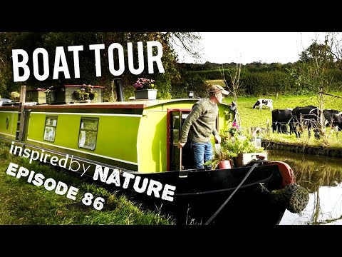 BOAT TOUR - Narrowboat inspiredbynature - Episode 86